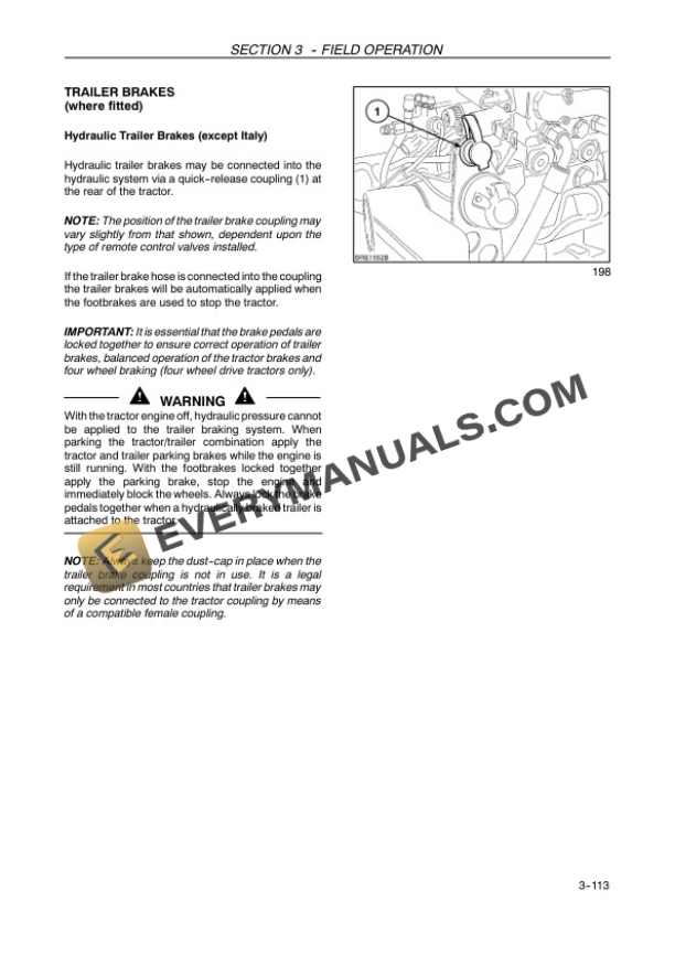 Case Maxxum 100 X-Line, 110 X-Line, 115 X Operator Manual-4