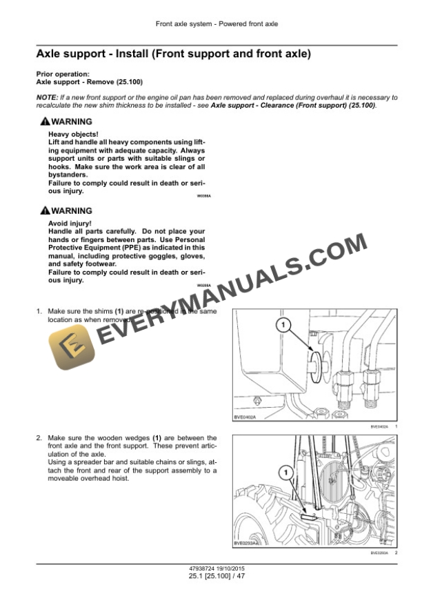 Case Maxxum 115-150, 115-150 Multicontroller, CVT 115 Service Manual 47951312-3