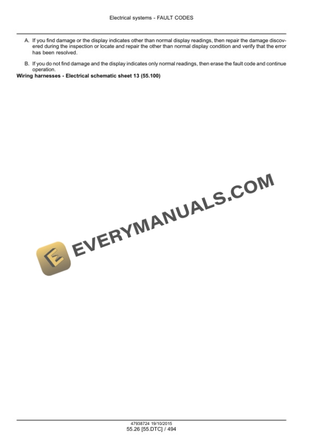 Case Maxxum 115-150, 115-150 Multicontroller, CVT 115 Service Manual 47951323-2