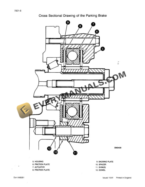 Case Maxxum Tractor Service Manual 7-32487-4