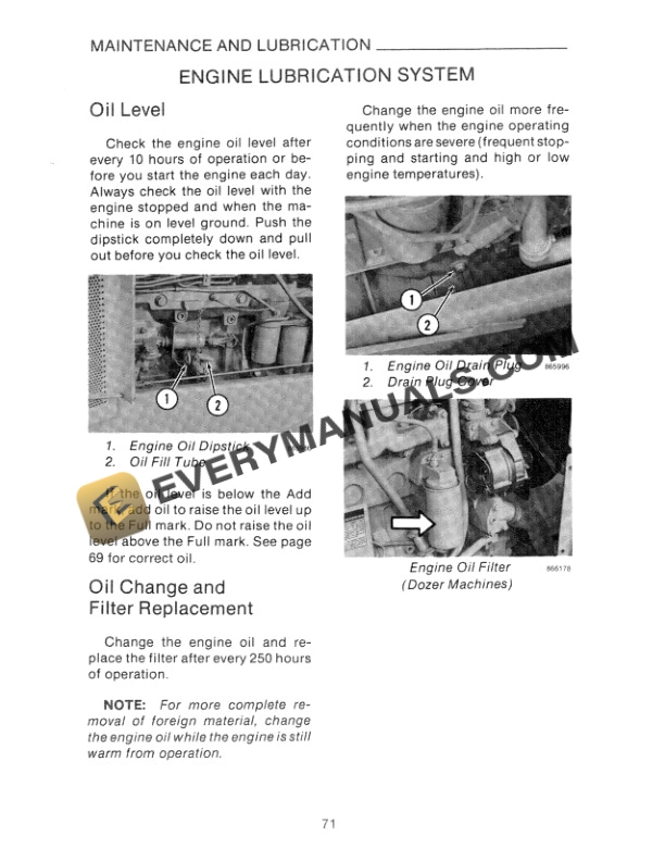 Case MC 1150E Tractor Full Tracked Operator Manual 9-13230-4