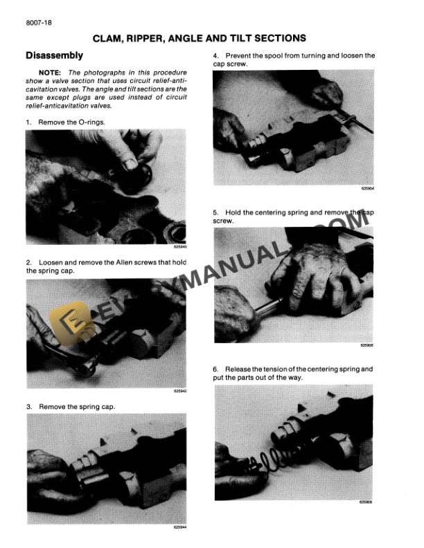 Case MC1150E Tractor Full Tracked Service Manual 8-72810-5