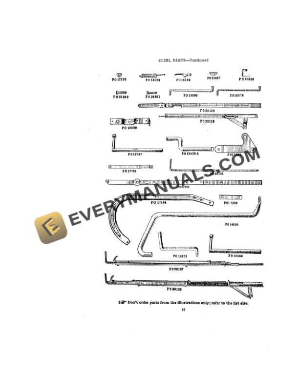 Case McCormick-Deering Little Genius Tractor Plow No 8 Operator Manual MC-D 4997-5