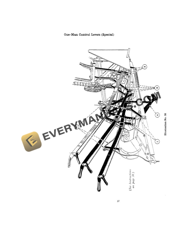 Case McCormick-Deering Tractor Binder No 4 Operator Manual MC-D 4297-3
