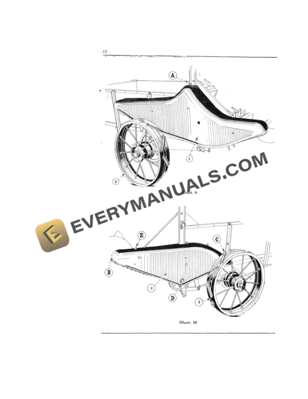 Case McCormick-Deering Tractor Manure Spreader No 100 Operator Manual MC-D 5644-3