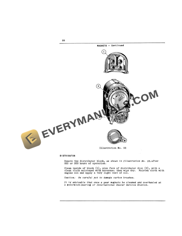 Case McCormick - Deering W-30 Tractor Operator Manual INT-5366A PDF 6 Case McCormick - Deering W-30 Tractor Operator Manual INT-5366A PDF - Image 4