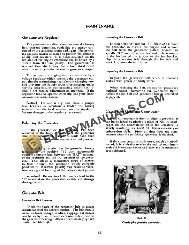 Case McCormick Farmall 230 Tractor Operator Manual 1004482R3-4