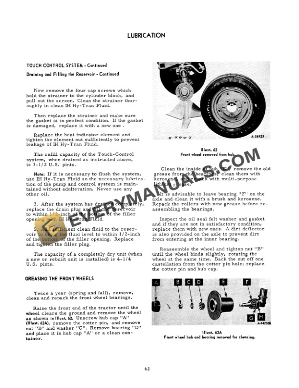 Case McCormick Farmall Cub Tractor Operator Manual 1014462R2 PDF 7 Case McCormick Farmall Cub Tractor Operator Manual 1014462R2 PDF - Image 5