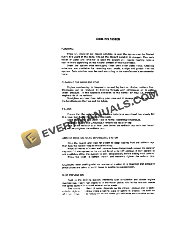 Case McCormick International 634 Tractor Operator Manual 1092584RI-3