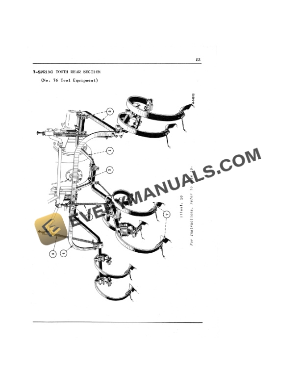 Case McCormick M-448 Farmall Cultivator Operator Manual 1008002R6-3