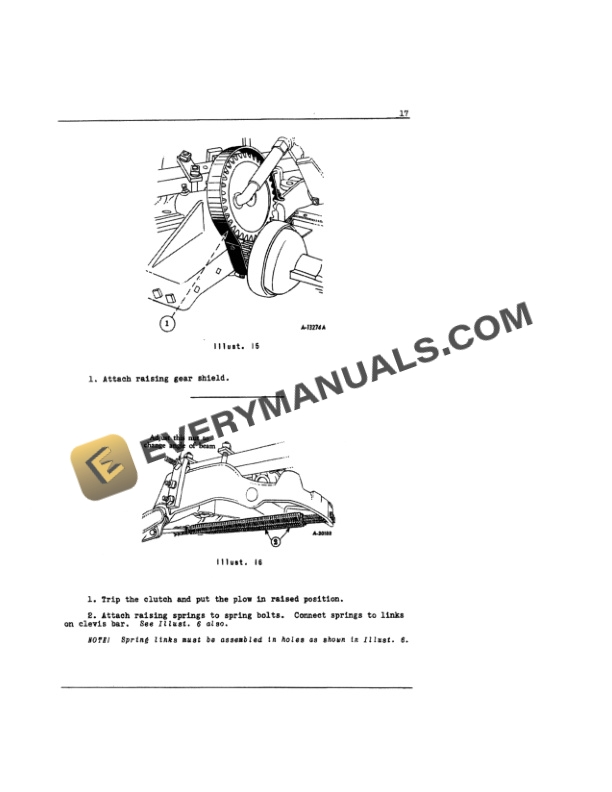 Case McCormick No 98 Tractor Disk Plow Operator Manual 1010130R2-4