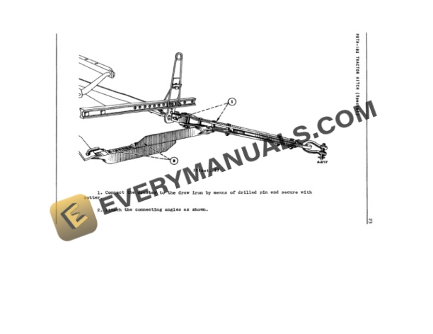 Case McCormick No 98 Tractor Disk Plow Operator Manual 1010130R2-5