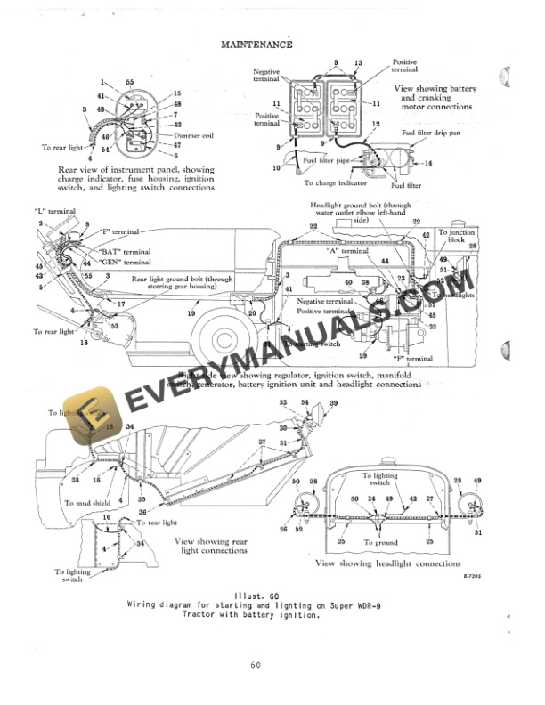 Case McCormick Super WD-9 and Super WDR-9 Tractor Operator Manual 1004314R3-4