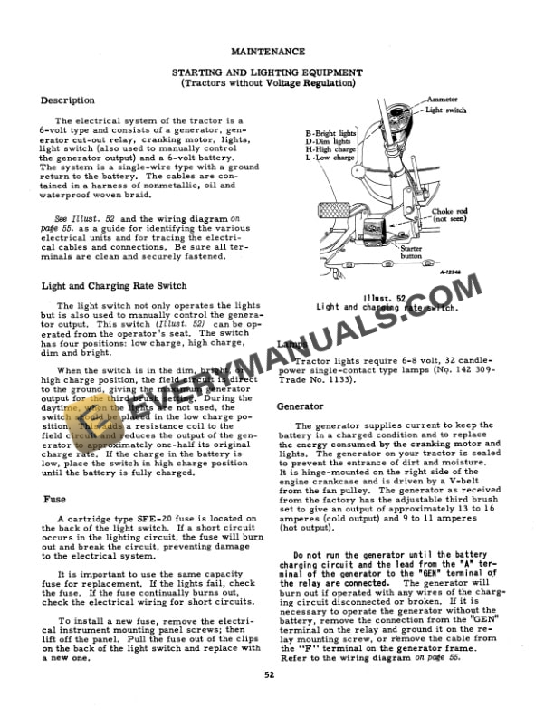 Case McCormick W4 Tractor Operator Manual 1004211R2-4