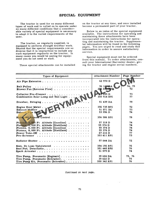Case McCormick W4 Tractor Operator Manual 1004211R2-5