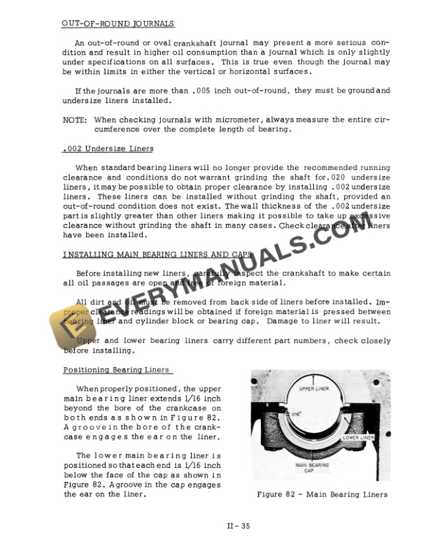 Case Model 420 Gasoline Crawler Service Manual 9-70121-2