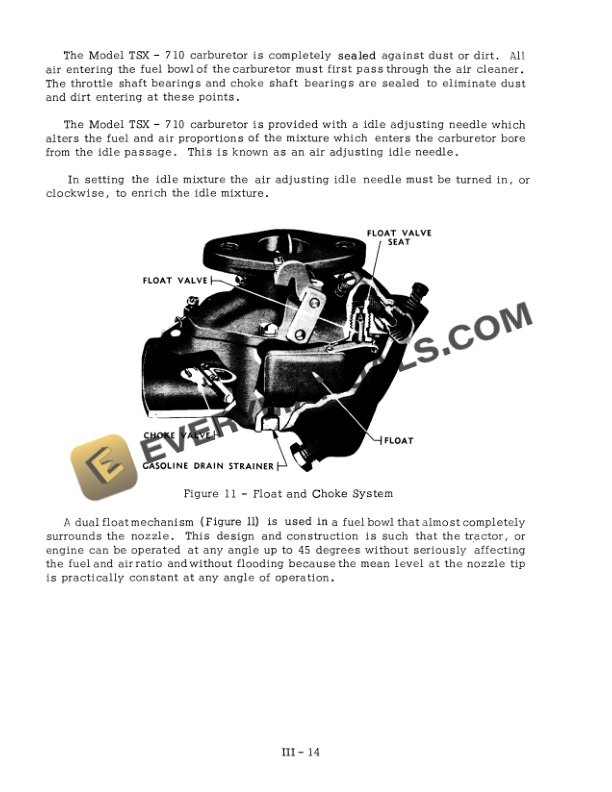 Case Model 420 Gasoline Crawler Service Manual 9-70121-3