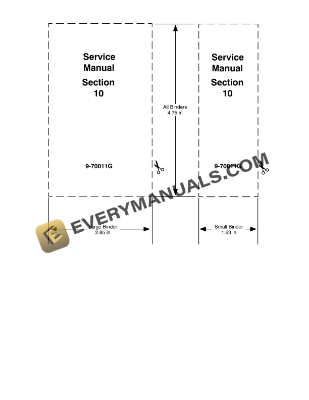 case model 530 construction king fork lift service manual 9 70011g 1