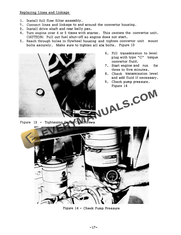 Case Model 600 Diesel Crawler Service Manual 9-72001-3