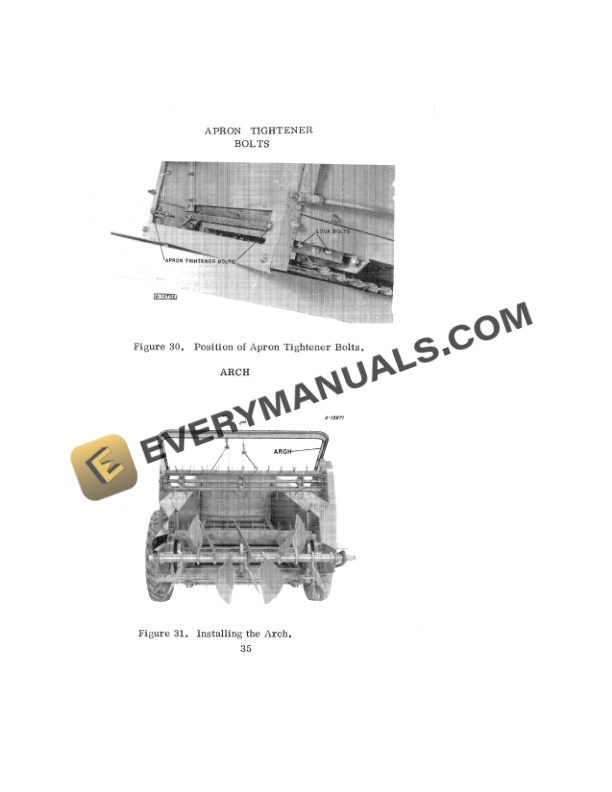 Case Model 75, 95 Tractor Spreader Operator Manual 9-4002-1-4