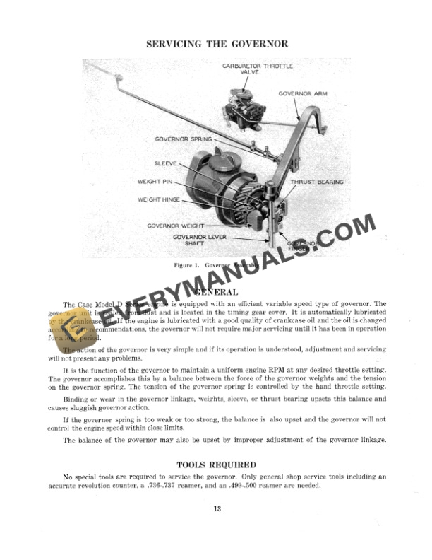 Case Model D Series Tractor Live Power Take-Off Eagle Hitch 5652-2