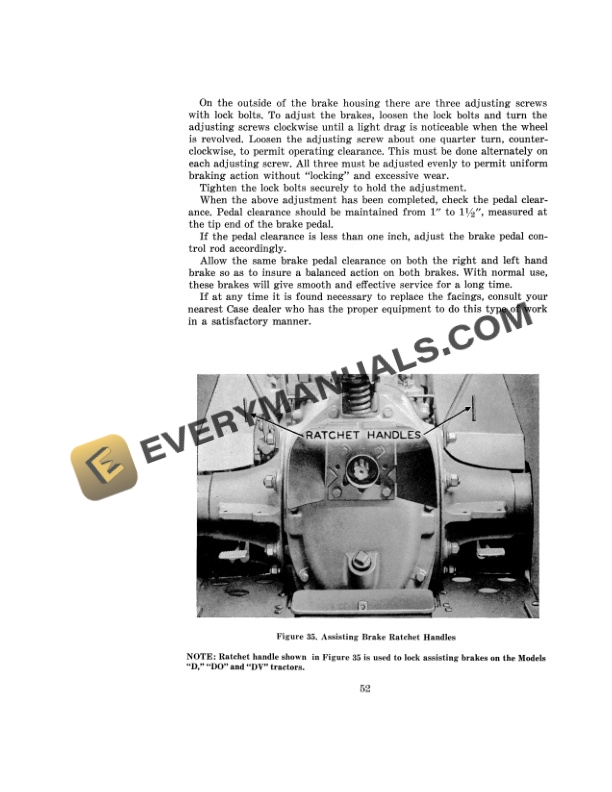 Case Model D Series Tractor Operator Manual 5294 PDF 7 Case Model D Series Tractor Operator Manual 5294 PDF - Image 5
