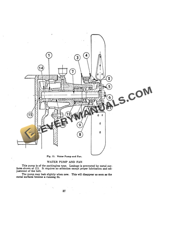 Case Model D Tractor Operator Manual 5280-3