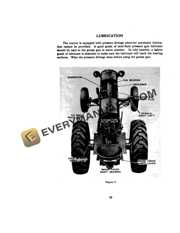 Case Model DI Industrial Tractor Operator Manual 5298 PDF 4 Case Model DI Industrial Tractor Operator Manual 5298 PDF - Image 2
