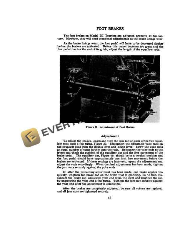 Case Model DI Industrial Tractor Operator Manual 5298 PDF 7 Case Model DI Industrial Tractor Operator Manual 5298 PDF - Image 5