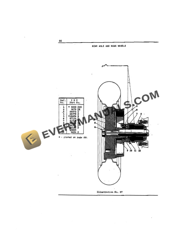 Case Model I-14 Tractor Instruction Book INT-5189A-5