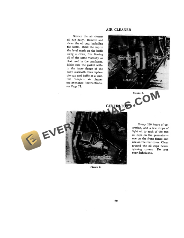 Case Model SI Industrial Tractor Operator Manual 5669-2