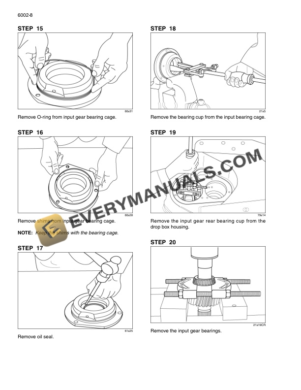 Case MX and Magnum 215, 245, 275, 305 Series Tractor Repair Manual 87678525-2