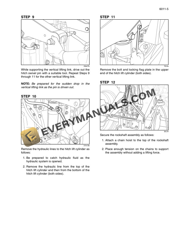 Case MX and Magnum 215, 245, 275, 305 Series Tractor Repair Manual 87678525-5