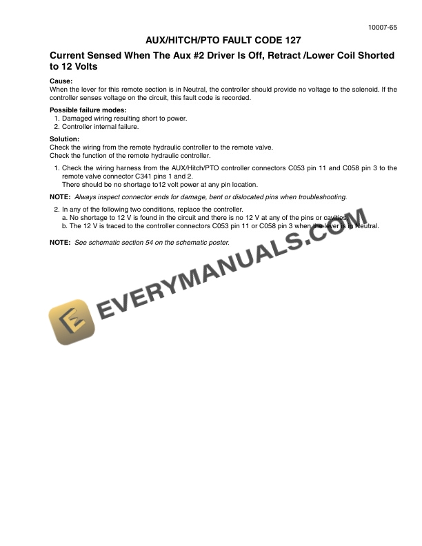 Case MX and Magnum 215, 245, 275, 305 Series Tractor Repair Manual 87678527-3