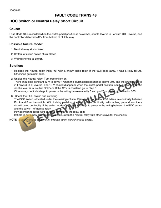 Case MX and Magnum 215, 245, 275, 305 Series Tractor Repair Manual 87678527-4