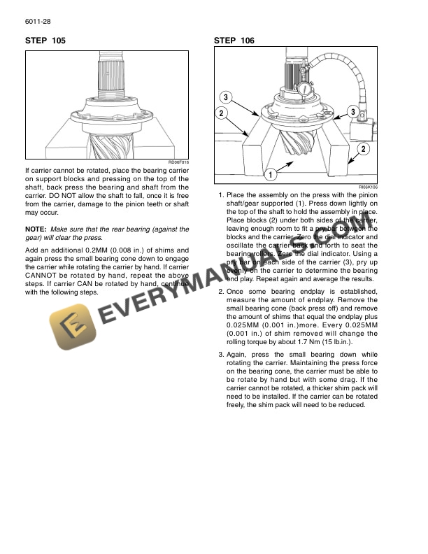 Case MX and Magnum 215, 245, 275, 305 Series Tractor Repair Manual 87710918-4
