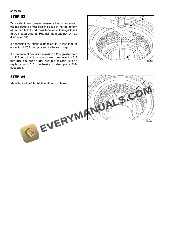 Case MX and Magnum 215, 245, 275, 305 Series Tractor Repair Manual 87710919-4