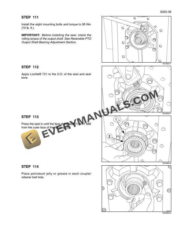 Case MX and Magnum 215, 245, 275, 305 Series Tractor Repair Manual 87710919-5