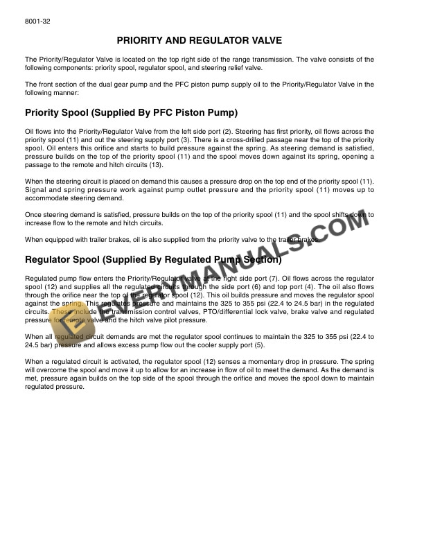 Case MX and Magnum 215, 245, 275, 305 Series Tractor Repair Manual 87710920-2