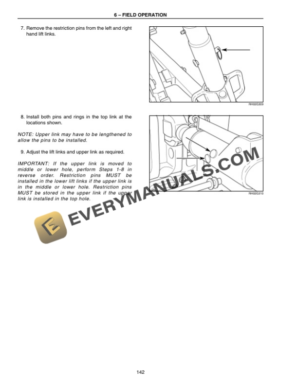 Case MX Series Magnum Tractors MX215, MX245, MX275, MX305 Operator Manual 87393890-3