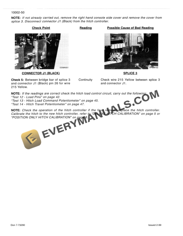 Case MX100, MX110, MX120, MX135 Tractor Service Manual 7-65907-5