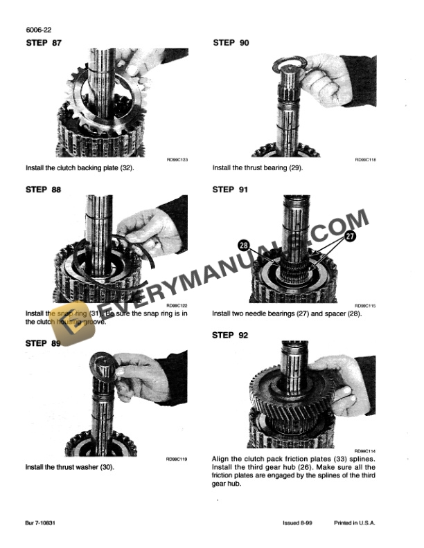Case MX150, MX170 Tractor Service Manual 7-87886-2