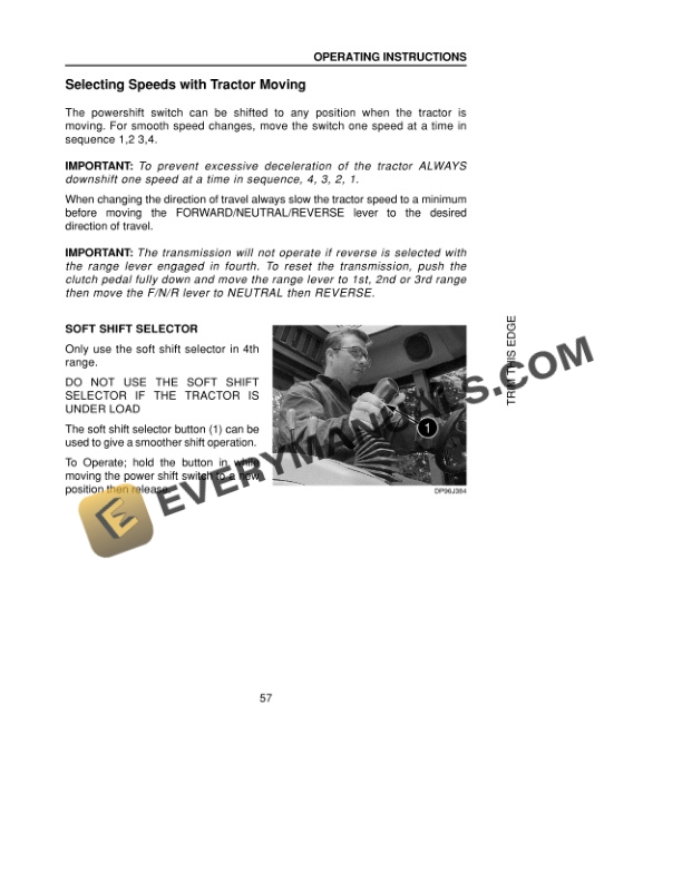 Case MX80C, MX90C, MX100C Tractor Operator Manual 9-80591 PDF 4 Case MX80C, MX90C, MX100C Tractor Operator Manual 9-80591 PDF - Image 2