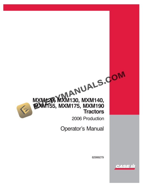 case mxm120 mxm130 mxm140 mxm155 mxm175 mxm190 tractor operator manual 82999279 1