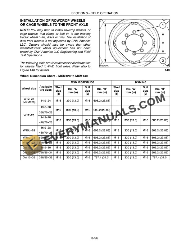 Case MXM120, MXM130, MXM140, MXM155, MXM175, MXM190 Tractor Operator Manual 82999279 PDF 6 Case MXM120, MXM130, MXM140, MXM155, MXM175, MXM190 Tractor Operator Manual 82999279 PDF - Image 4