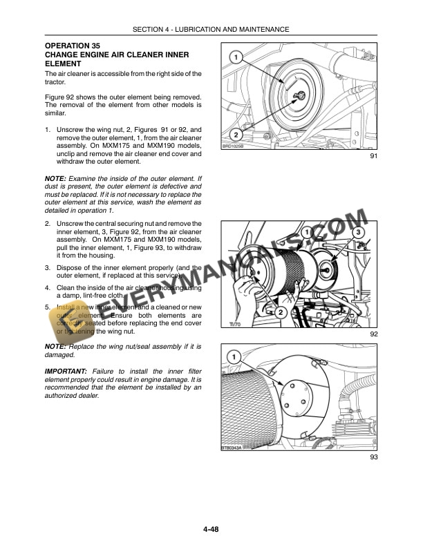 Case MXM120, MXM130, MXM140, MXM155, MXM175, MXM190 Tractor Operator Manual 82999279 PDF 7 Case MXM120, MXM130, MXM140, MXM155, MXM175, MXM190 Tractor Operator Manual 82999279 PDF - Image 5