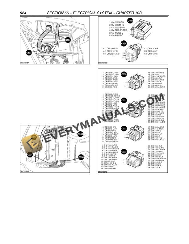 Case MXM120, MXM130, MXM140, MXM155, MXM175, MXM190 Tractor Repair Manual 87613662 PDF 4 Case MXM120, MXM130, MXM140, MXM155, MXM175, MXM190 Tractor Repair Manual 87613662 PDF - Image 2