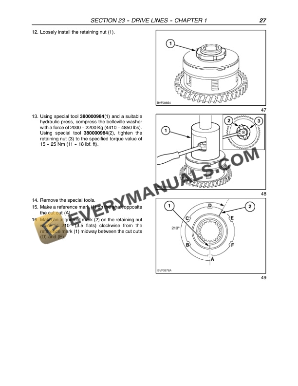 Case MXU 100, MXU 110, MXU 115, MXU 125, MXU 135 Maxxum Tractor Repair Manual 87659932-2
