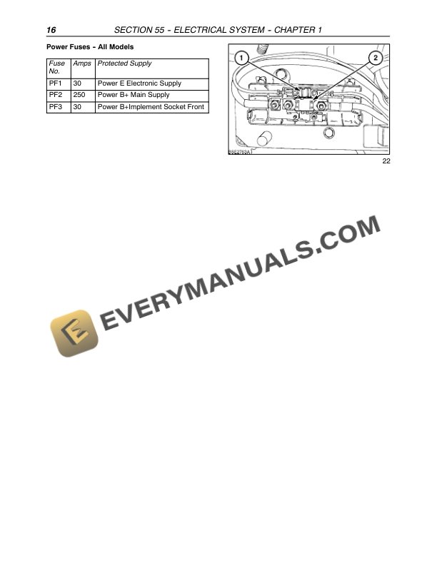 Case MXU 100, MXU 110, MXU 115, MXU 125, MXU 135 Maxxum Tractor Repair Manual 87659934-4