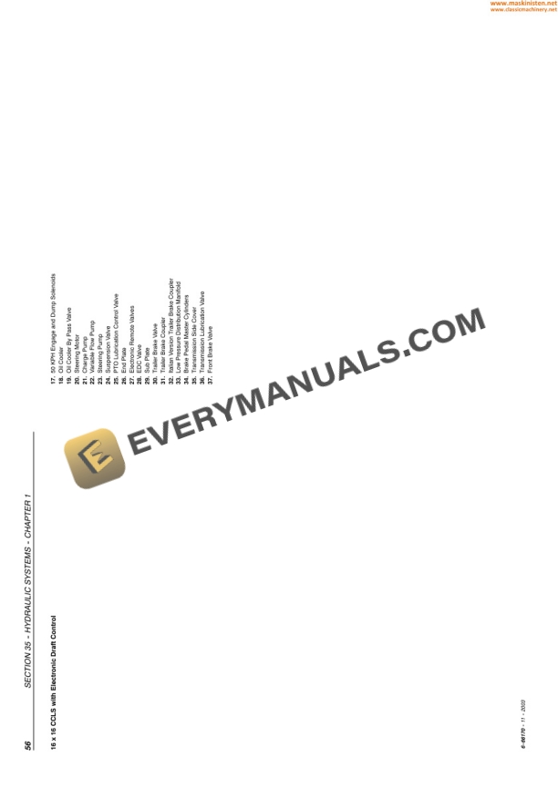 Case MXU Series Tractor Repair Manual 6-66172-3